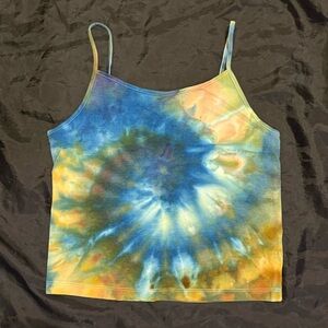 Tie-Dye Spaghetti Strap Top